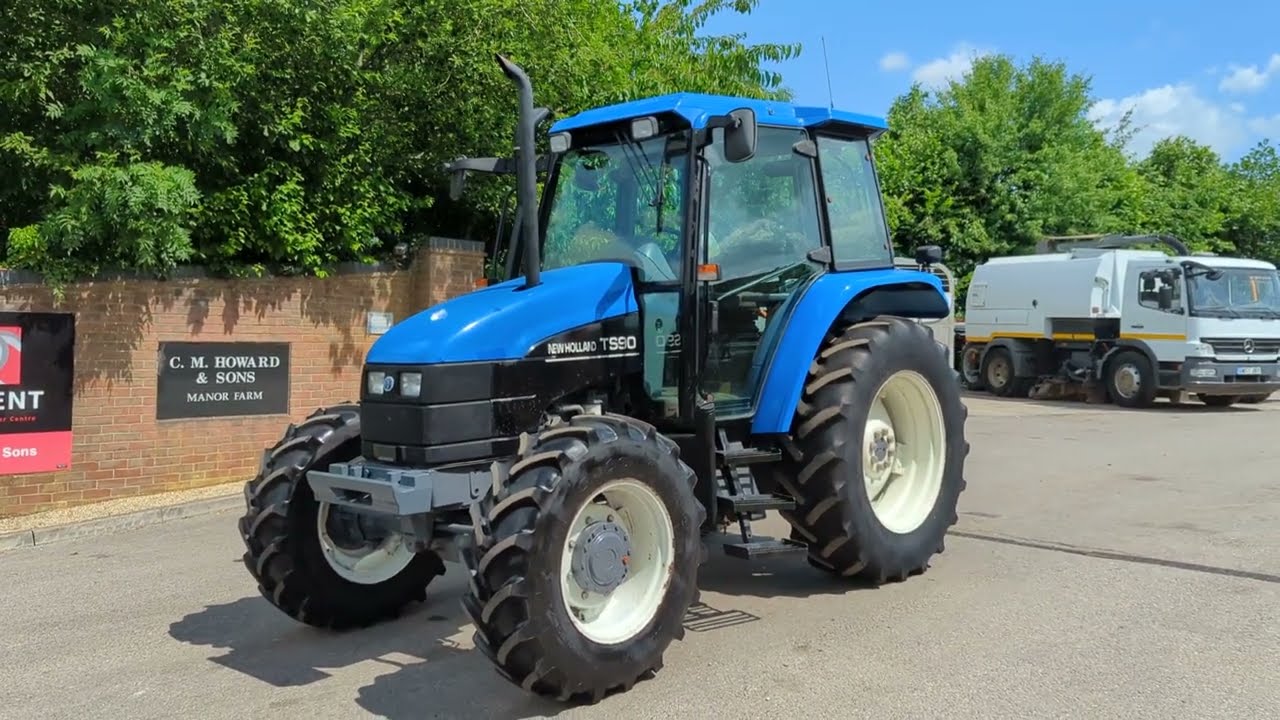 NEW HOLLAND TS90 WALKAROUND VIDEO
