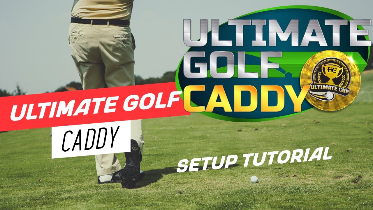 Ultimate Golf Caddy Setup Tutorial and Ring Pull Method
