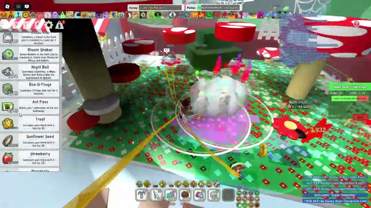 Round 25 Robo Bear Challenge | Bee Swarm Simulator