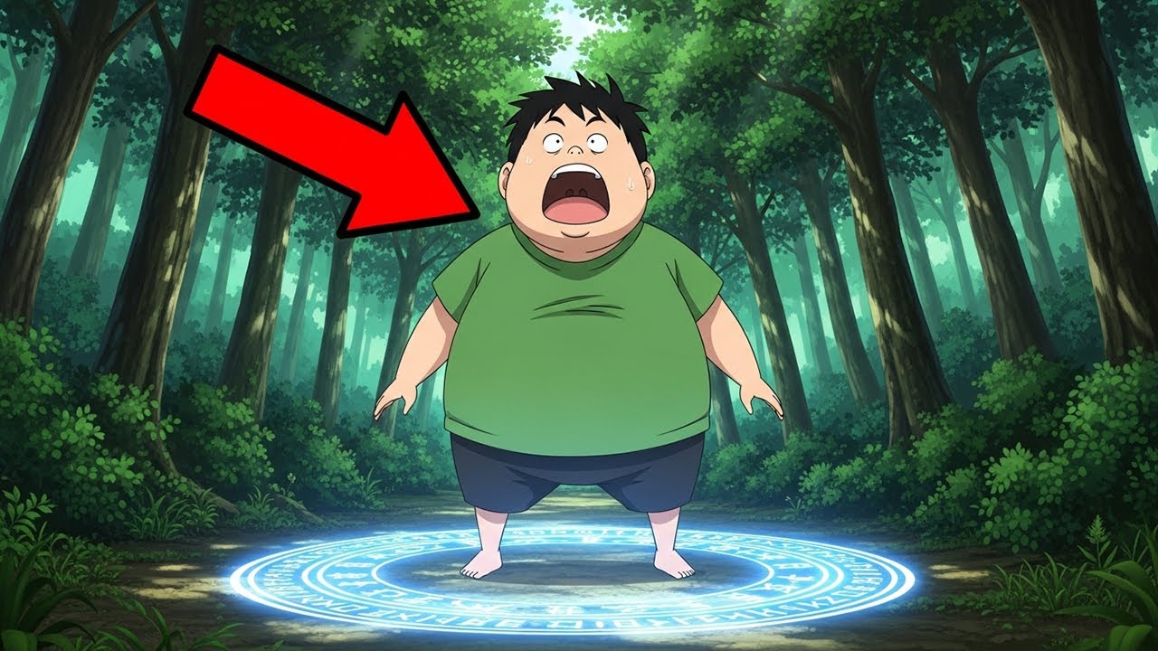 شاب تخين ضعيف تم استدعاؤه لعالم سحرى بقوة ملهاش حدود بتخلى الكل مذهول | ملخص انمى كامل