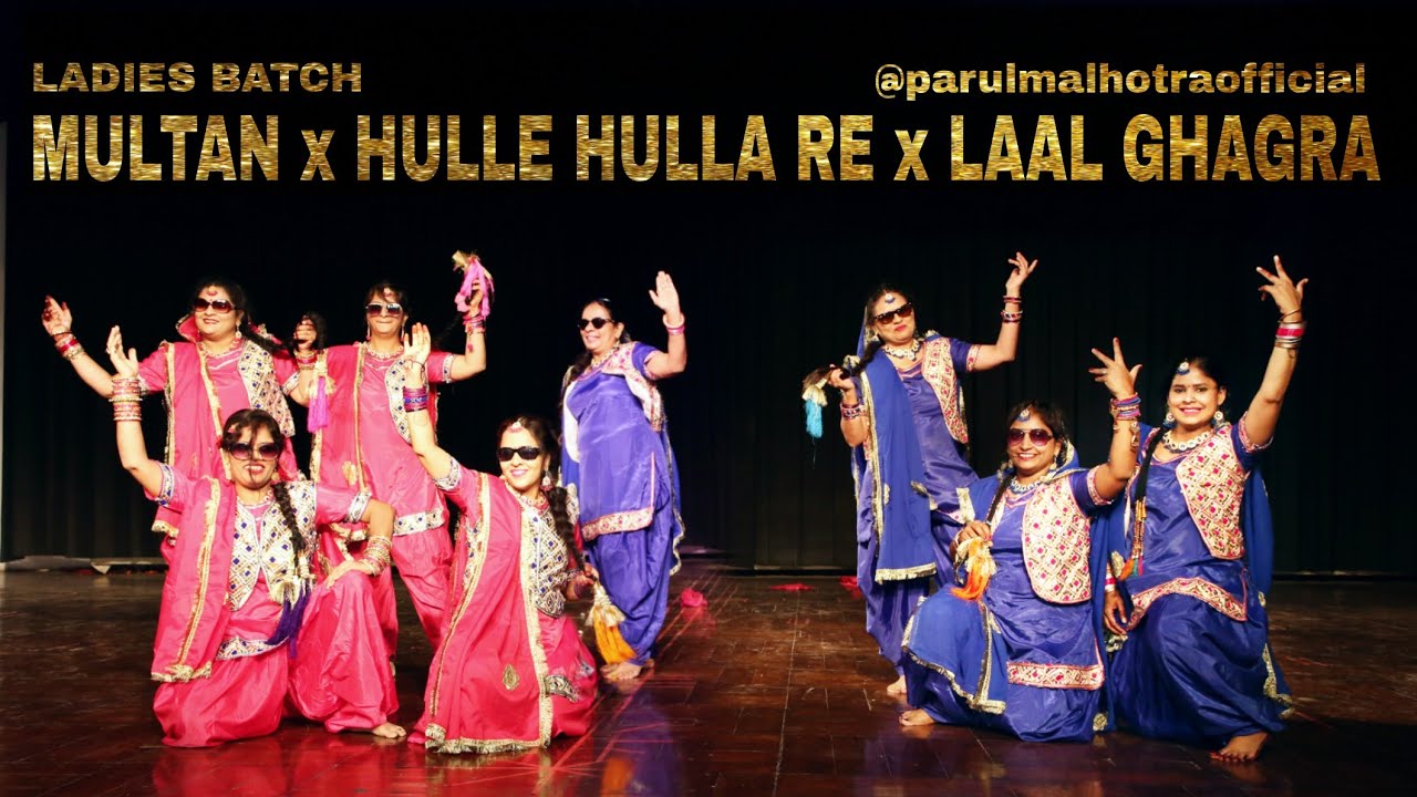 Multan x Hulle Hullare x Laal Ghagra | Parul Malhotra Choreography | Step Up Student Zone