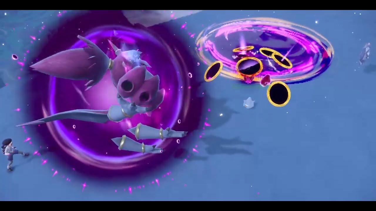 Hoopa used Hyperspace Fury!
