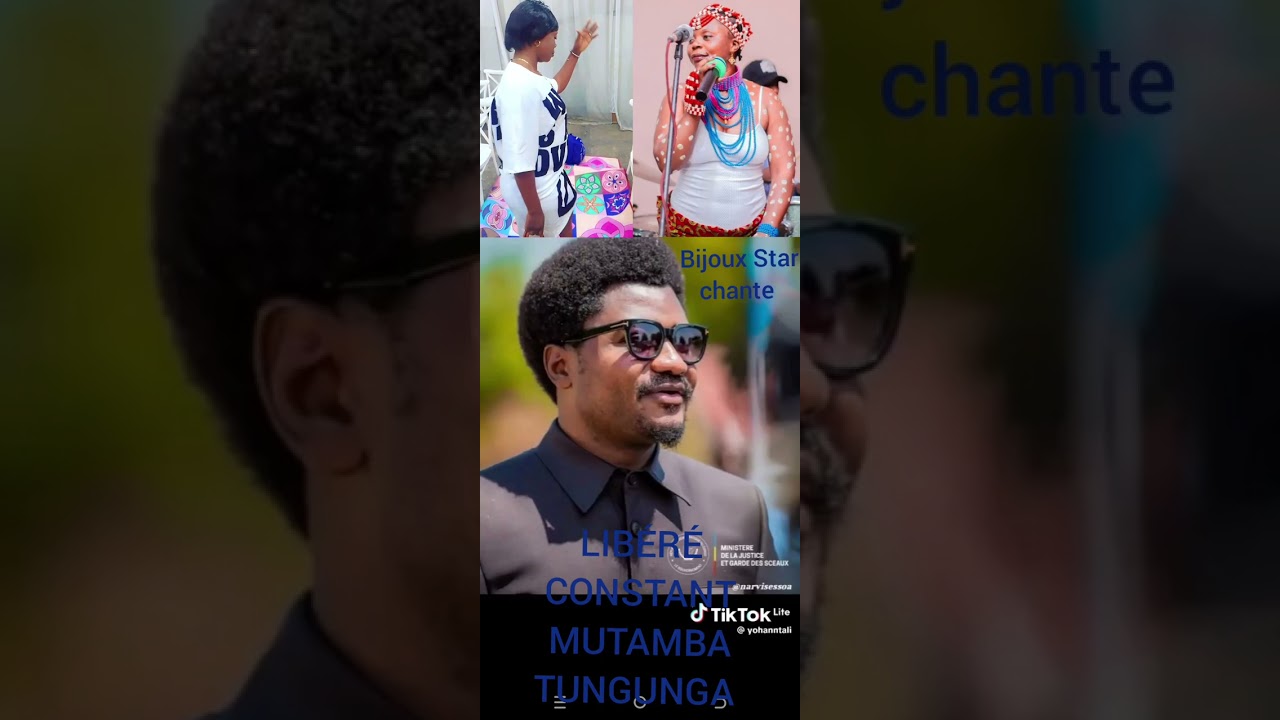 Bijoux Star chante libéré mutamba