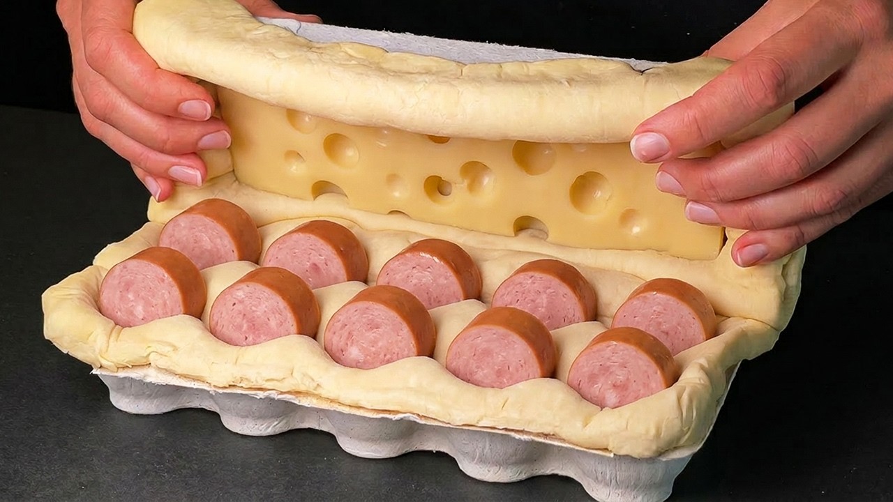 A party appetizer in 4 minutes! This trick was taught by an American grandma!