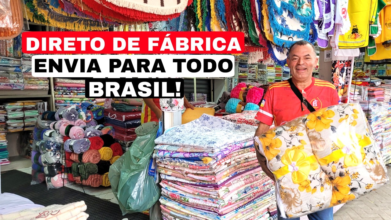 Fornecedor de Cama Mesa e Banho na Feira da Sulanca em Caruaru Pe