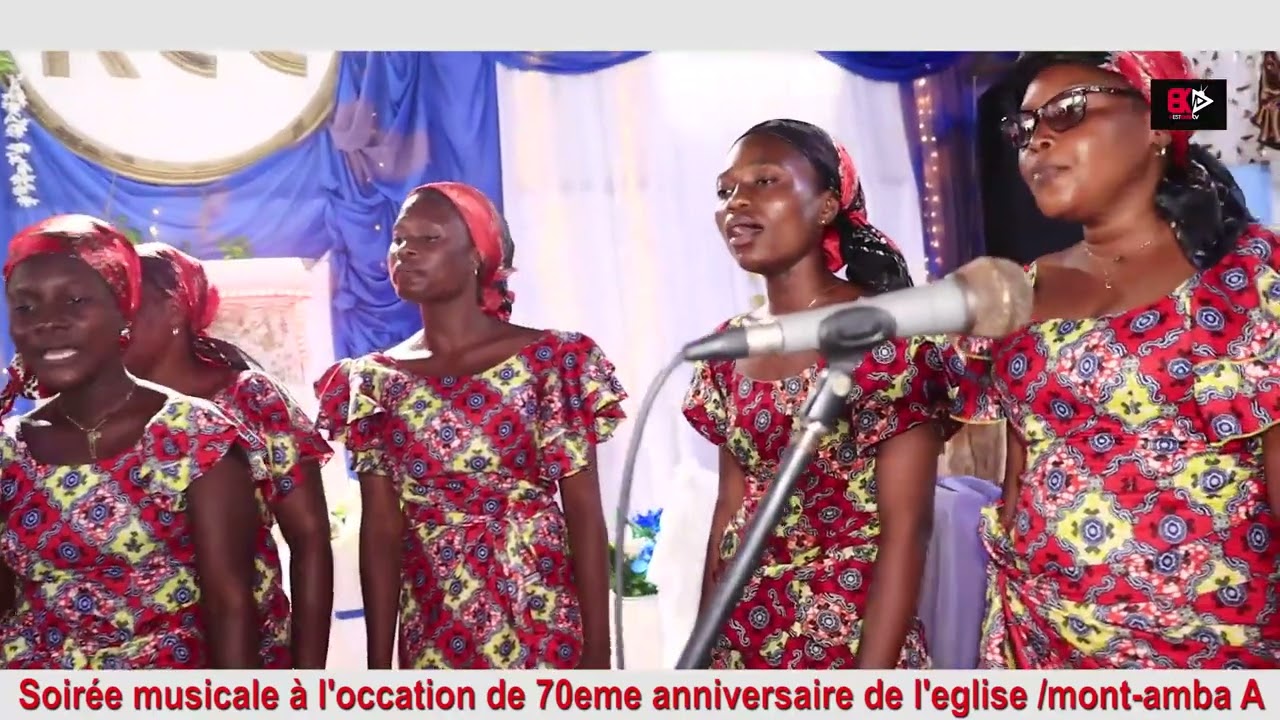 EBNM/KCC SOIRÉE MUSICALE à L' OCCATION du 70 eme ANNIVERSAIRE DE L'EGLISE antenne MONT-AMBA A