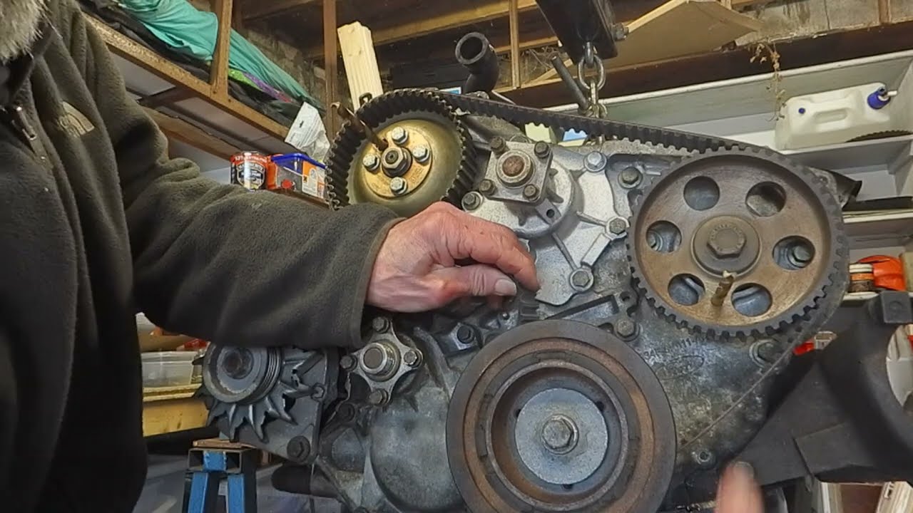 MK4 Transit Banana Engine Vid17 Replacing Timing Belt