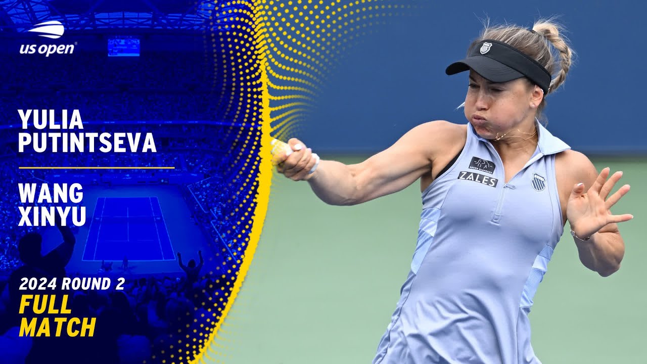 Yulia Putintseva vs. Wang Xinyu Full Match | 2024 US Open Round 2