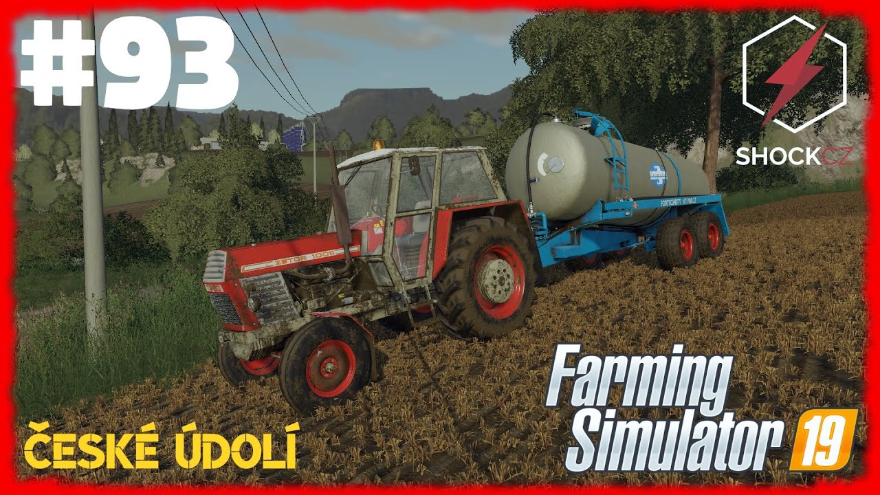 KEJDOVÁNÍ | Farming Simulator19 | #93 | České Údolí