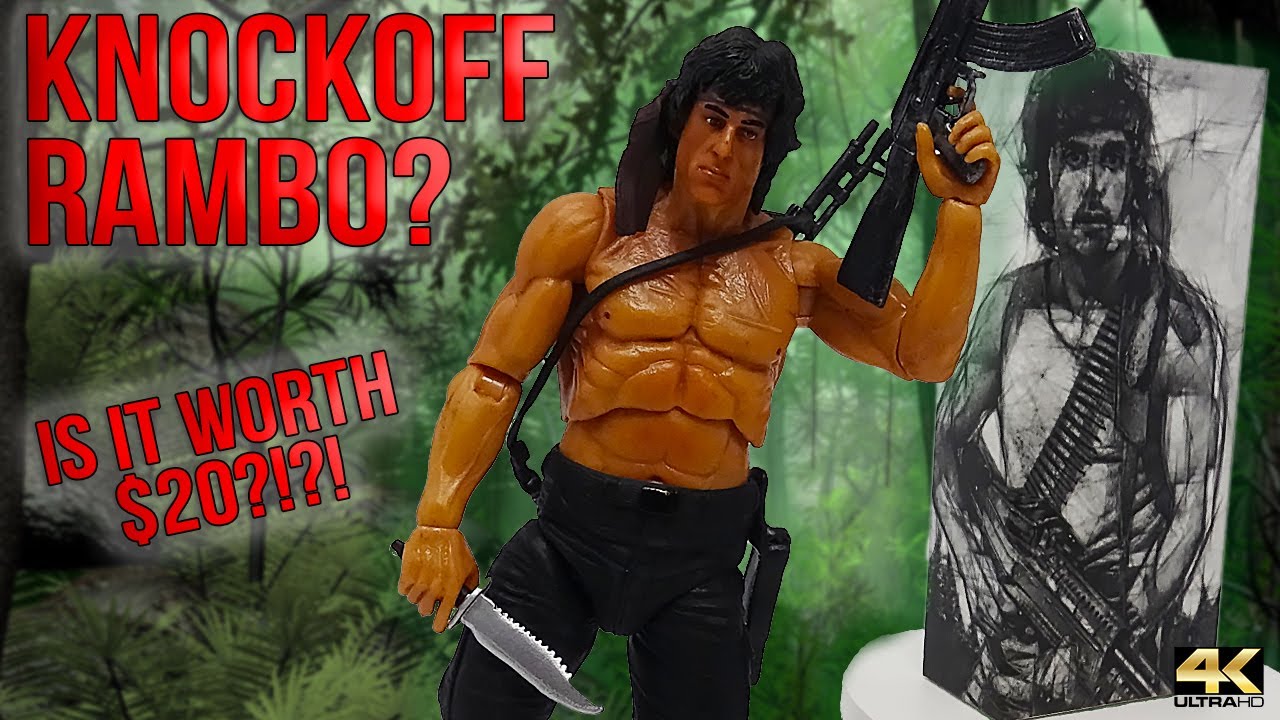 Knockoff Neca Rambo? This Is Fake Episode 1 of First Blood Bootleg 4K KO