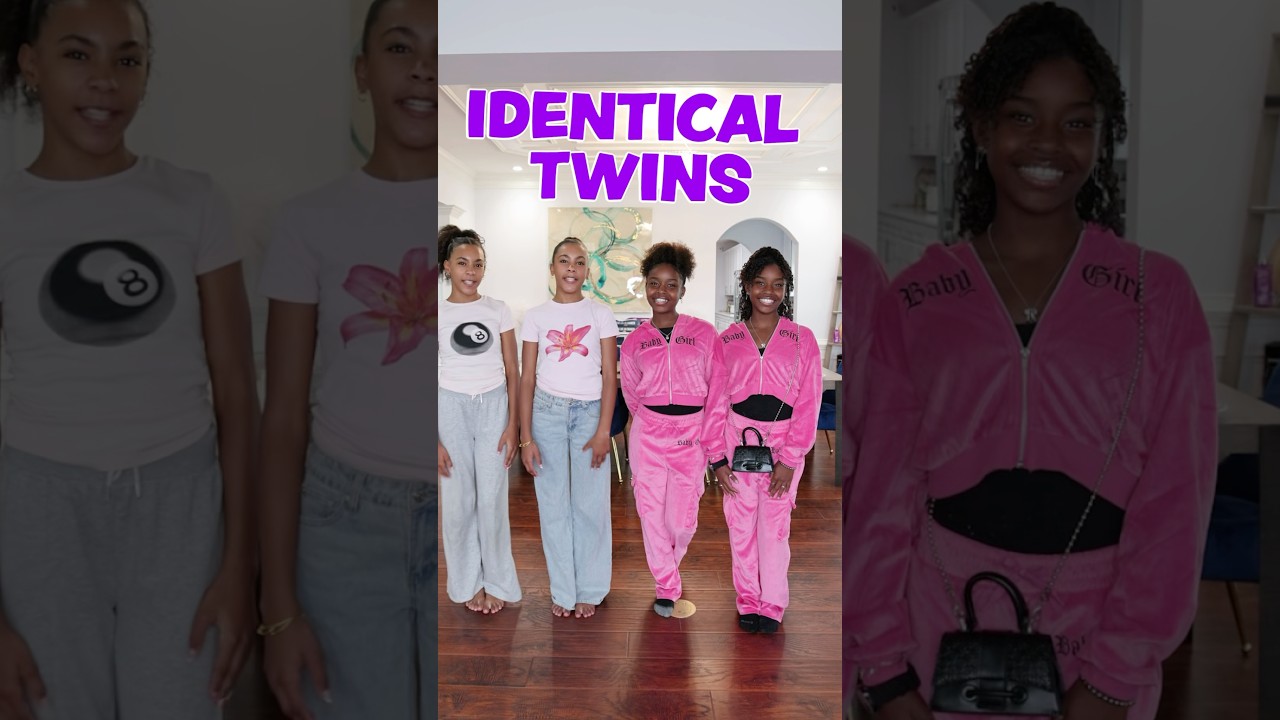 Identical Twins 👯&zwj;♀️👯&zwj;♀️