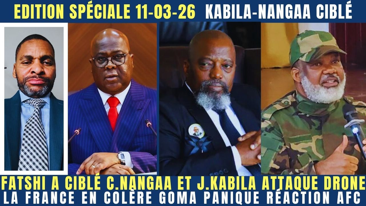FATSHI A CIBLÉ C.NANGAA ET J.KABILA L'ATTAQUE DES DRONES À GOMA PANIQUE LA FRANCE EN COLÈRE RÉACTION