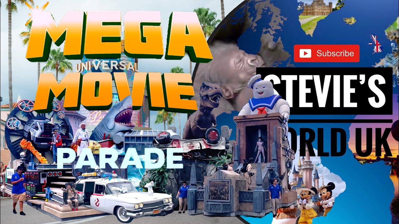 UNIVERSAL STUDIOS MEGA MOVIE PARADE - ORLANDO FLORIDA
