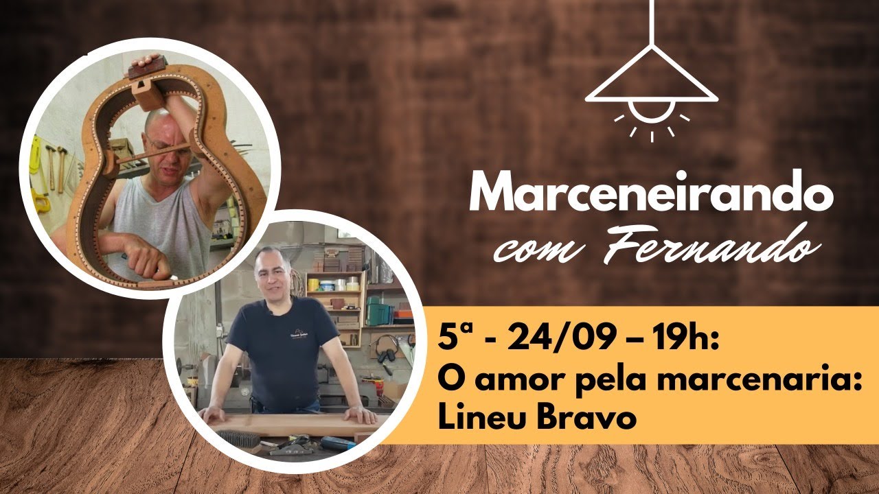 O AMOR PELA MARCENARIA : LINEU BRAVO - AO VIVO