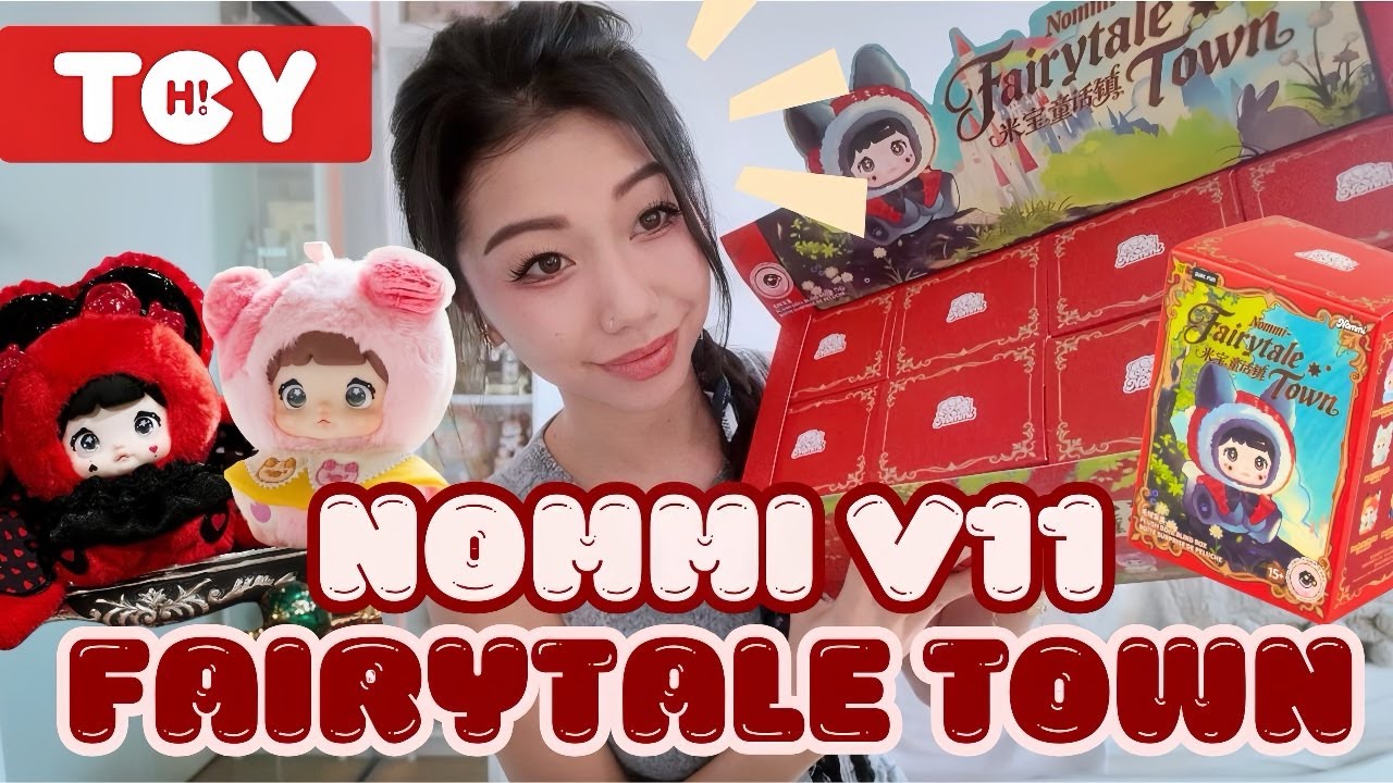 Nommi fairytale town blind box unboxing