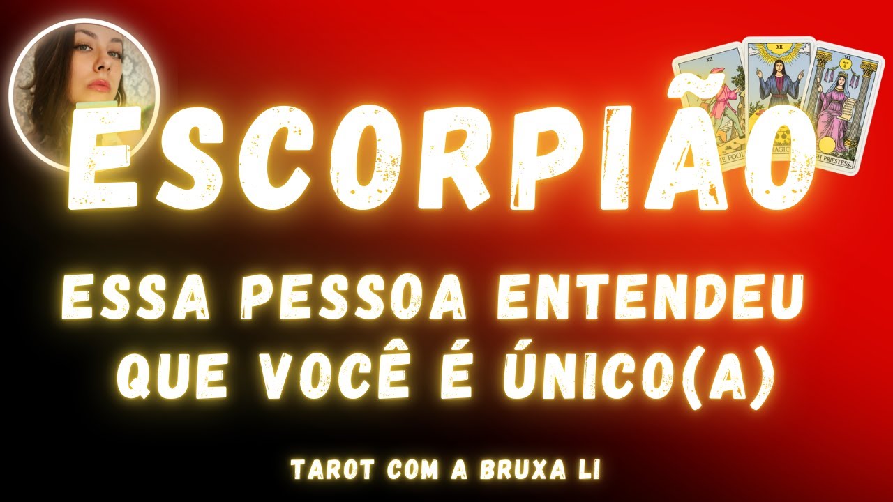 ESSA PESSOA ENTENDEU QUE VOCÊ É ÚNICO-A