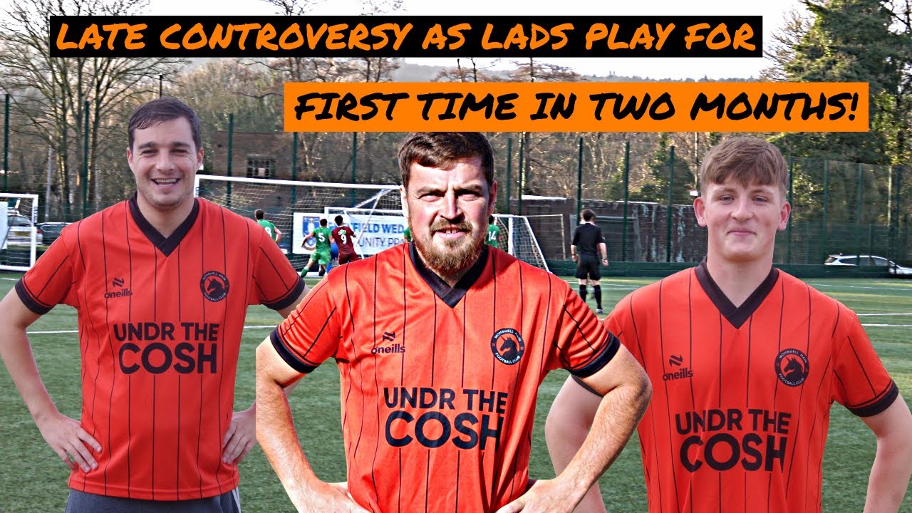 Late Controversy as First Team Return to the Football Field after Two Months Off!