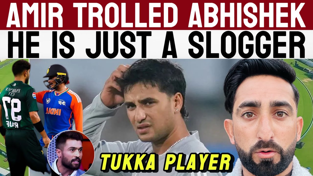 Abhishek Sharma Is Just A Slogger Muhammad Amir 🗣️ | Zimbabwe Humiliated Australia 