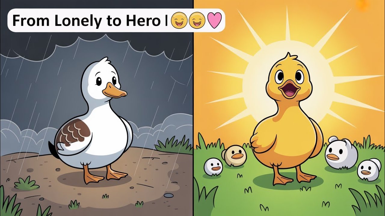 “The Happiest Duck Ever 🦆 | A Heart-Touching Story That Will Change Your Life”