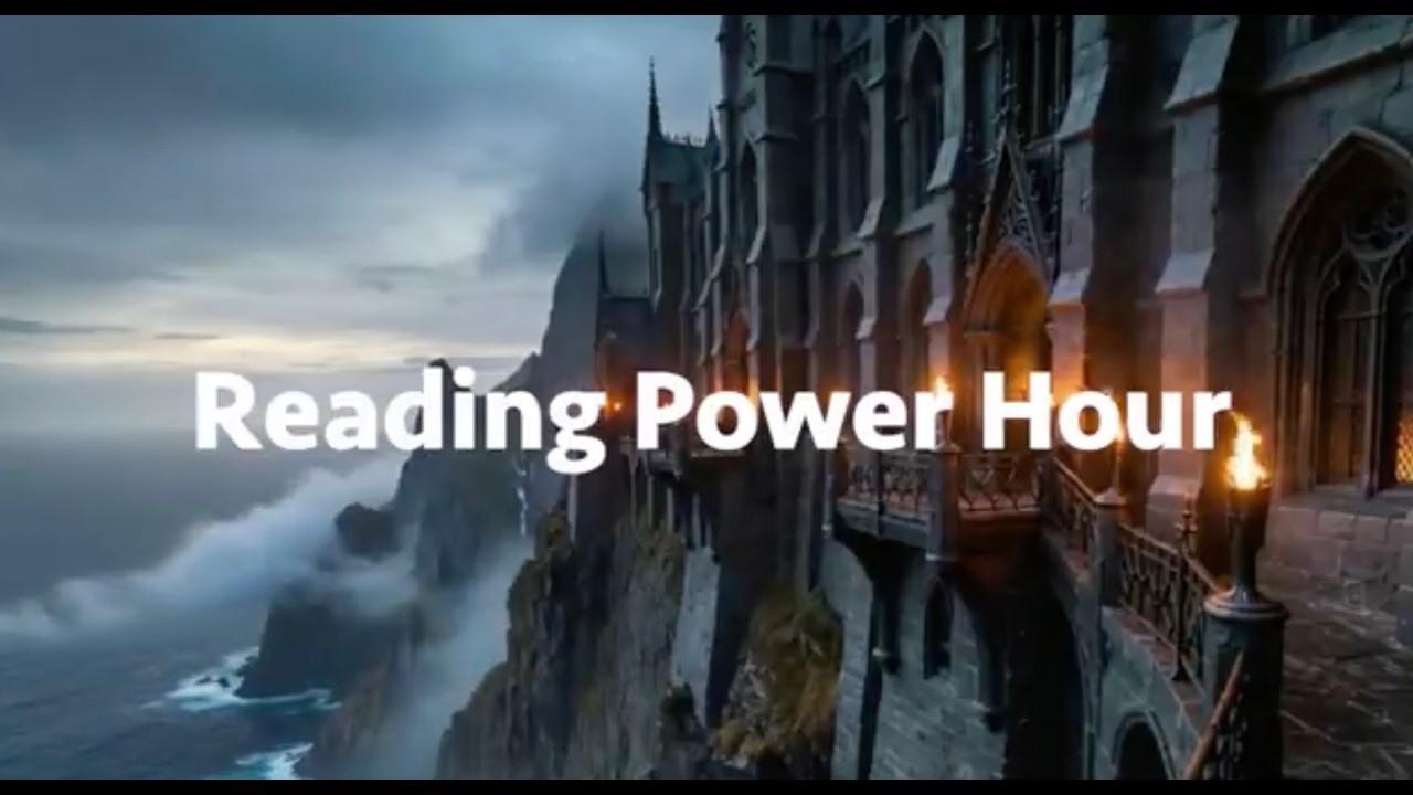 Reading Power Hour 📖✨ Read With Me for 60 Minutes | Moonlight Rooms