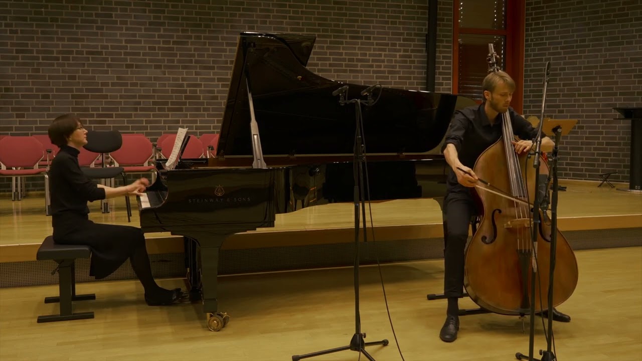Saint-Saëns - Allegro appassionato op. 43 (double bass & piano)