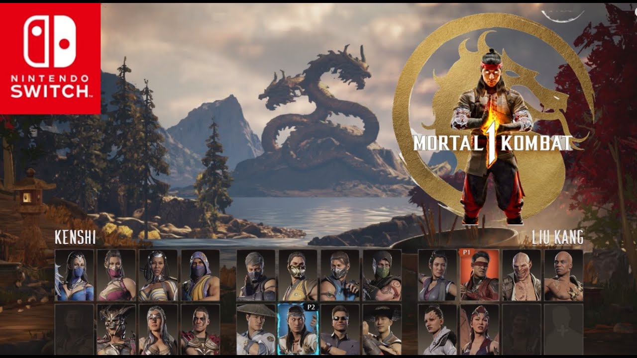 Геймплей Mortal Kombat 1 для Nintendo Switch (полная версия)