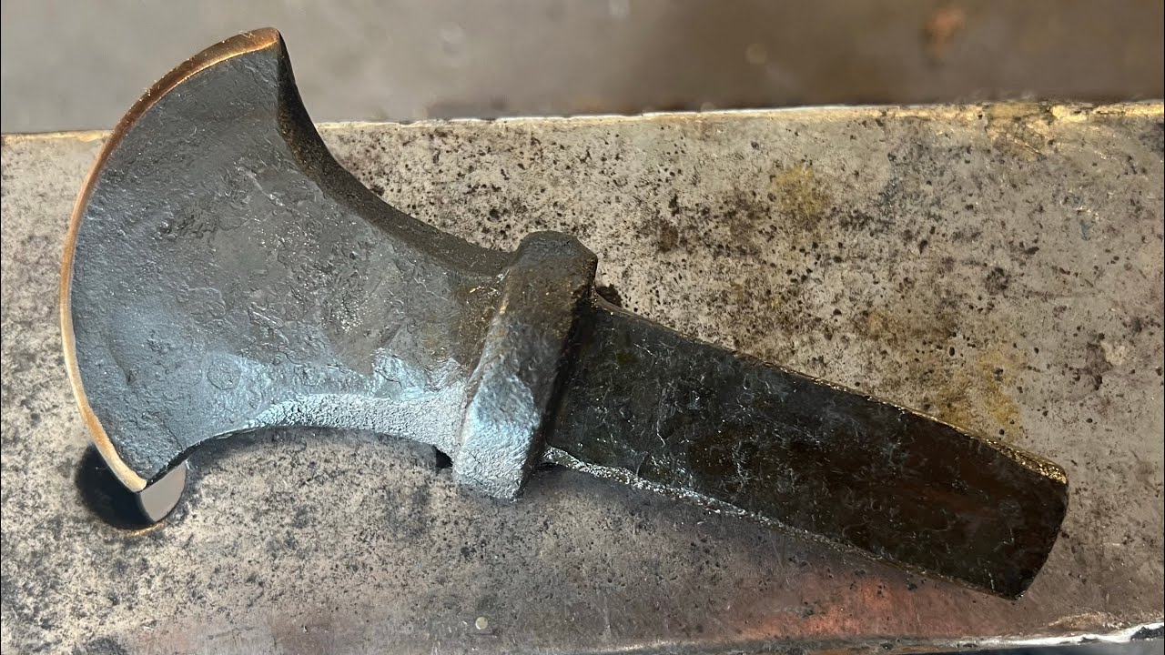 Forging a Hot Cut Hardy