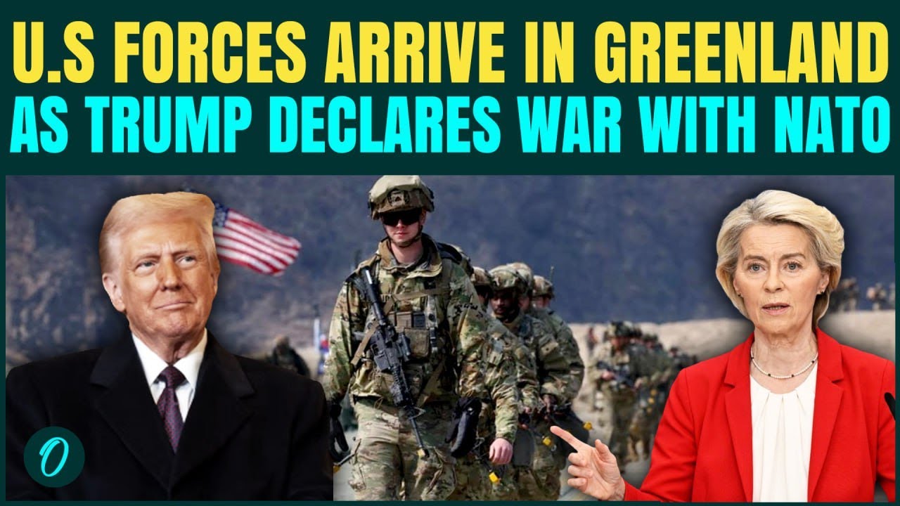 Trump’s TROOPS, Aircraft Land in Greenland- US Greenland Takeover BEGINS| US Flag RAISED? US vs NATO