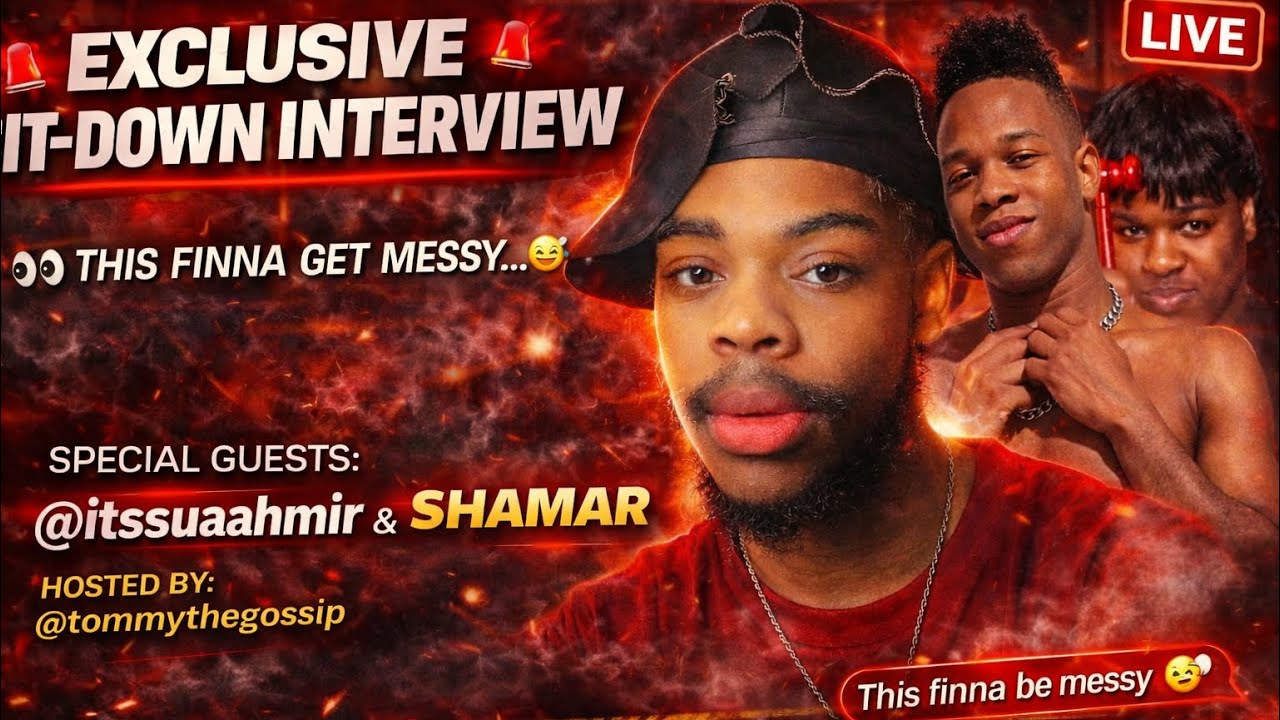 Live interview with Tommythegossipp featuring {special guest #shamar 