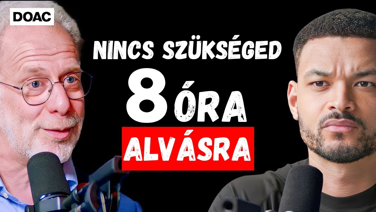 Harvard Prof Leleplezi: 7 NAGY TÉVHIT: Alvás, Futás, Mozgás,  Rák és Cukor