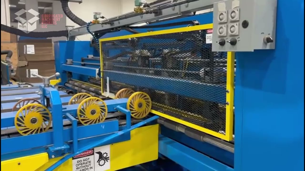 VIDEO #72132 RJE MAGELLAN SERVO BOXMAKER, 2018