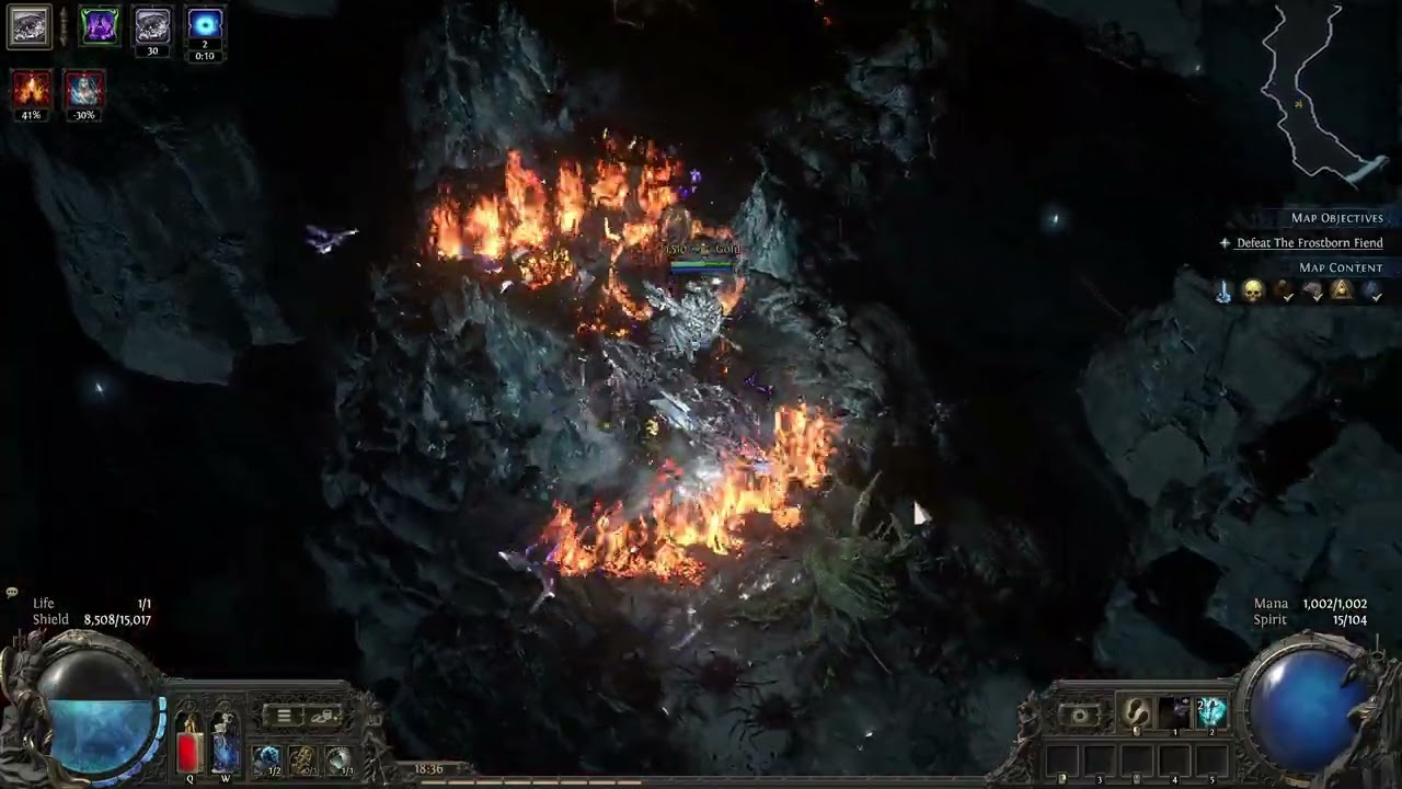 1 HP IS ALL I NEED! 15,000+ ES Chaos Inoculation Crow Build (PoE 2)
