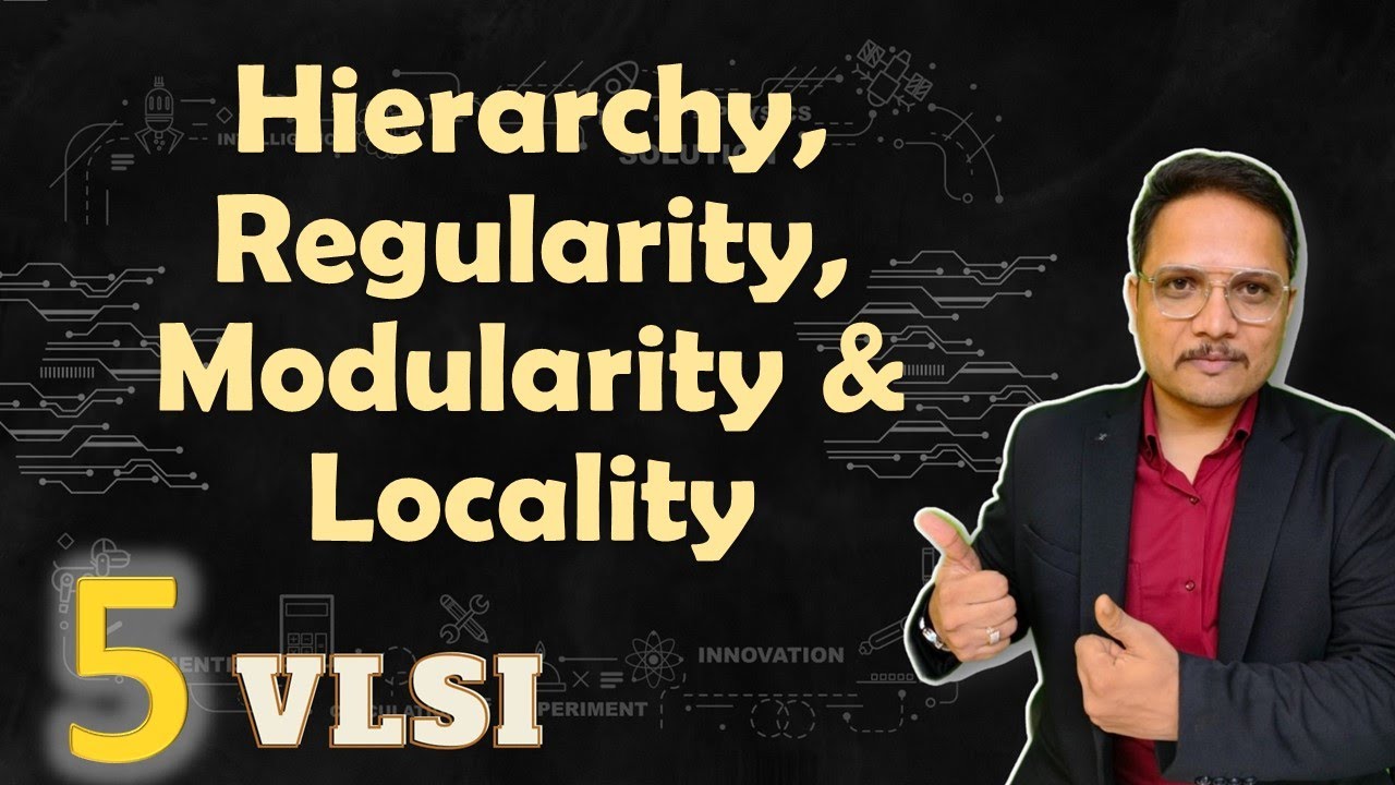 VLSI Terminologies (Hierarchy, Regularity, Modularity & Locality) Explained