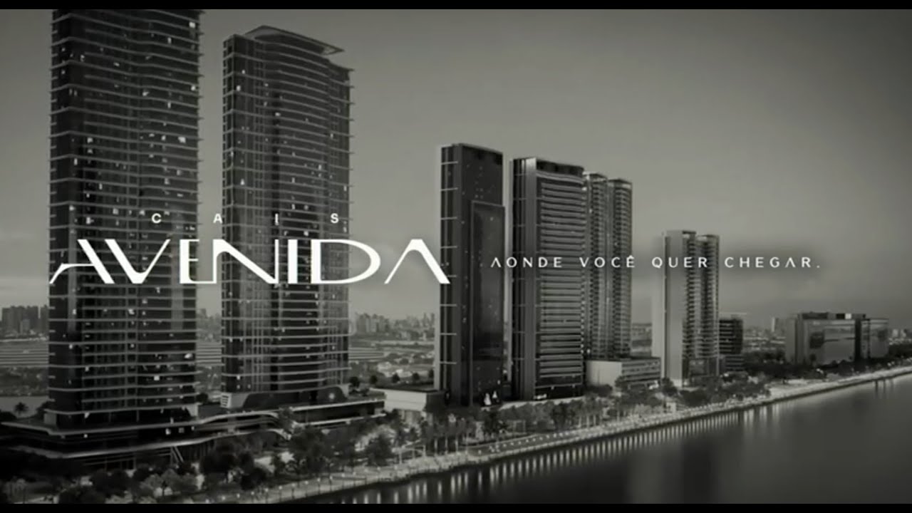 Cais Avenida, o novo lançamento da Moura Dubeux no Novo Cais de 03 a 04 suites