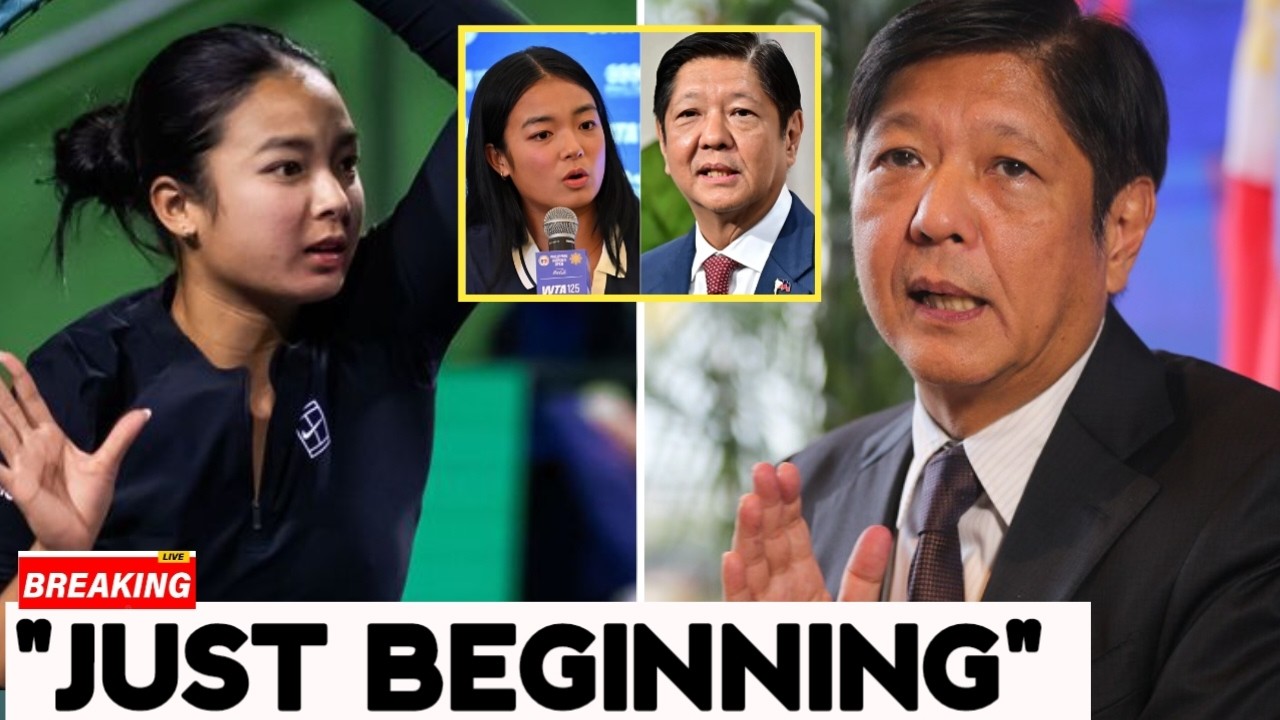 Alex Eala's 3-Word Reply to President Marcos Broke the Entire Internet and Terrified the WTA Top 10