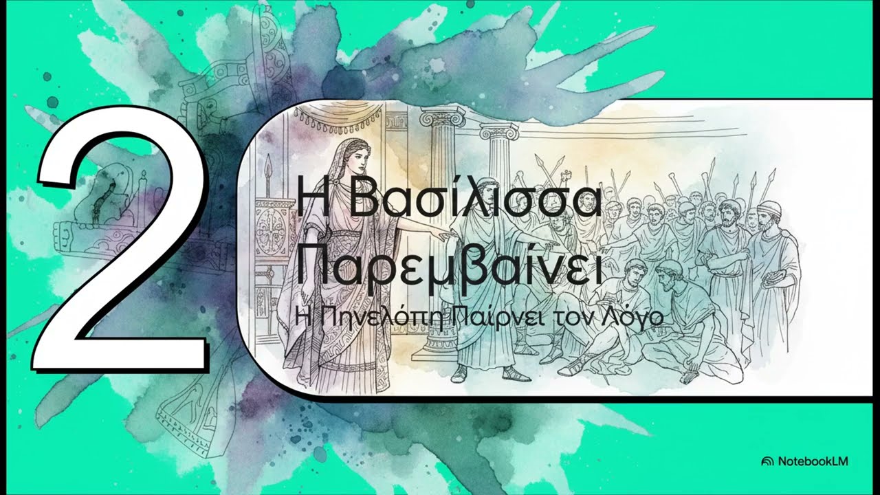 Η ΟΔΥΣΣΕΙΑ ΑΛΛΙΩΣ_Ραψωδία α', στίχοι 361-497 (Ενότητα 5η)_Η Αφύπνιση του Ήρωα
