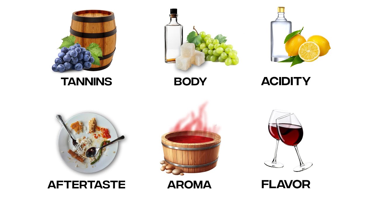 Объяснение всех винных терминов за 9 минут