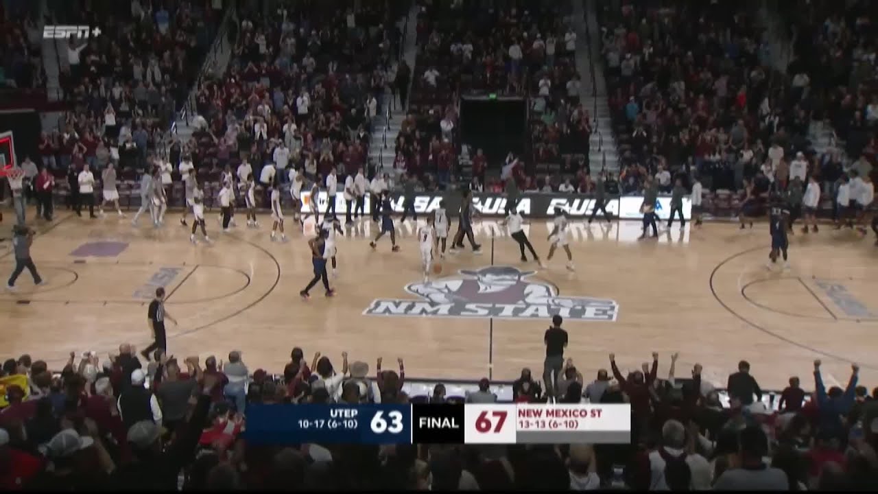UTEP vs New Mexico St. - Game Highlights - 02/21/2026