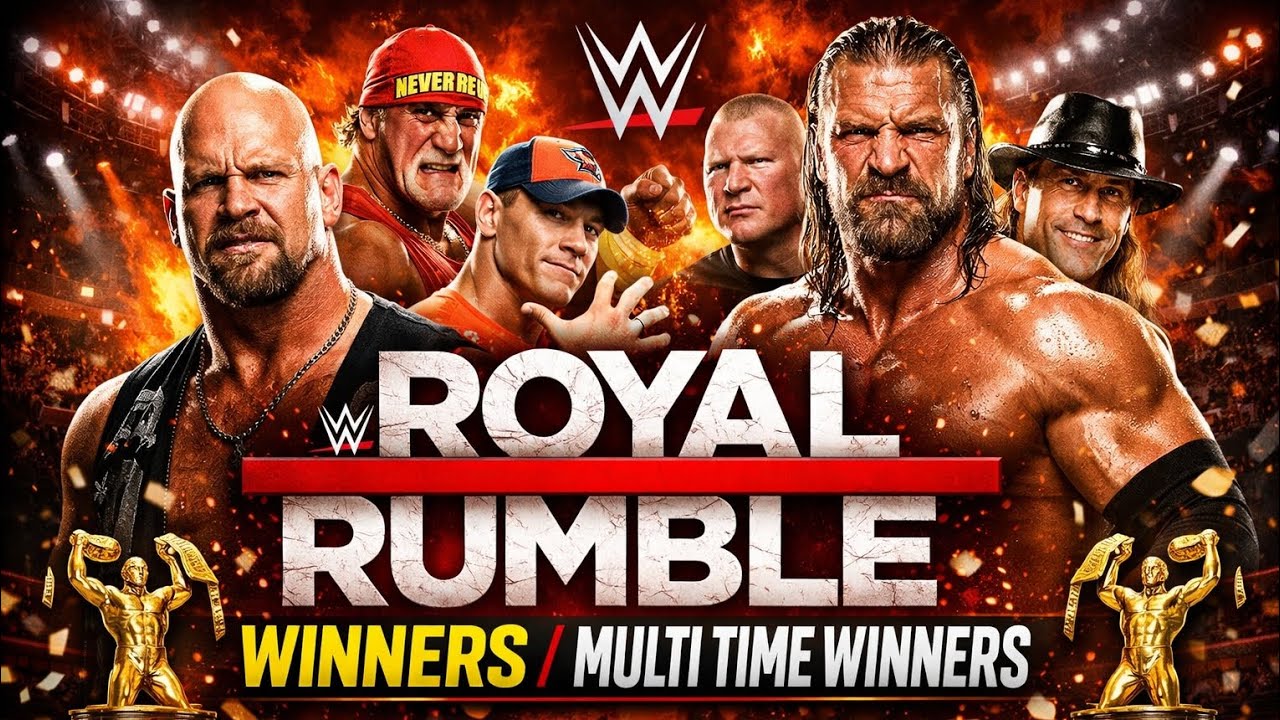 WWE Royal Rumble Winners/Multi Time Winners 