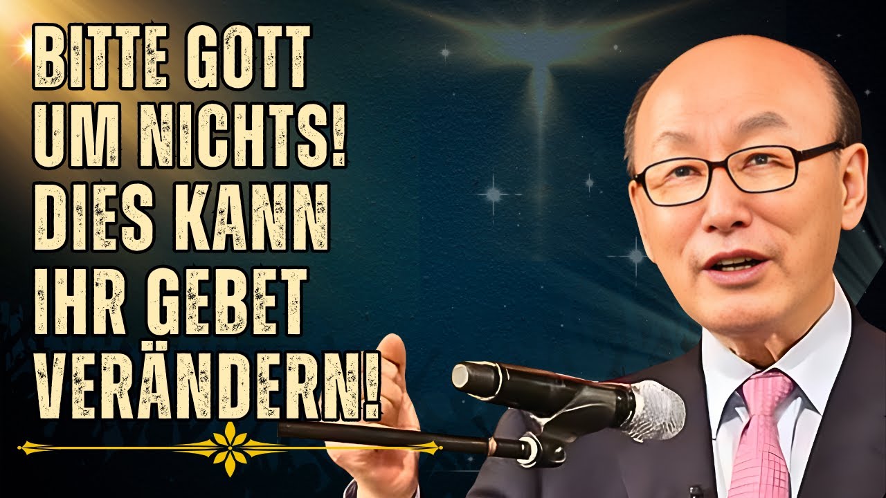 DAVID PAUL YONGGI CHO – DAS GEHEIMNIS, IN IHREN GEBTEN MEHR ZU ERHALTEN, ALS SIE SICH VORSTELLEN!