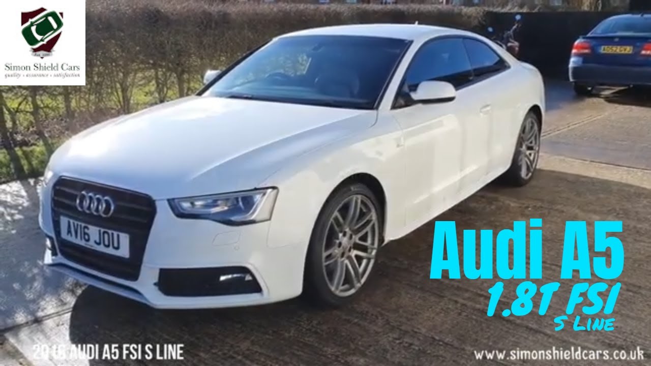 2016 Audi A5 1.8T FSI S Line