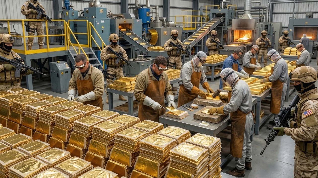 Why We Eat Gold? Inside a Secret Workshop Where 24k Gold Leaf Is Made