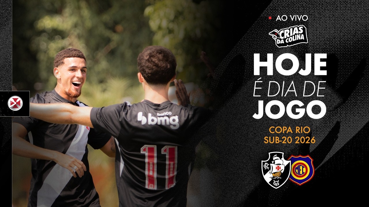 AO VIVO - VASCO x MADUREIRA  | COPA RIO SUB-20 2026