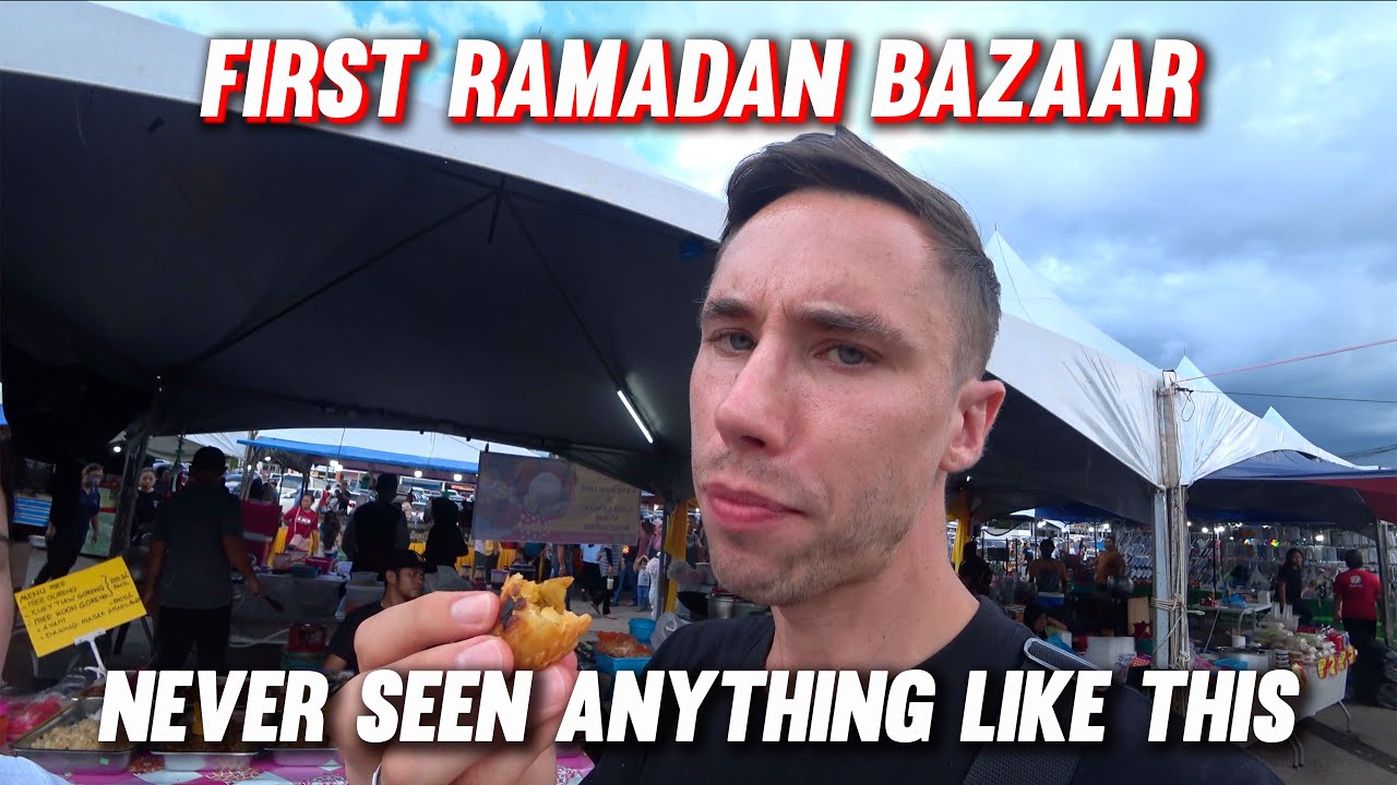 Our First Ramadan Bazaar in Sibu, Sarawak 🇲🇾 | East Malaysia Vlog 2023