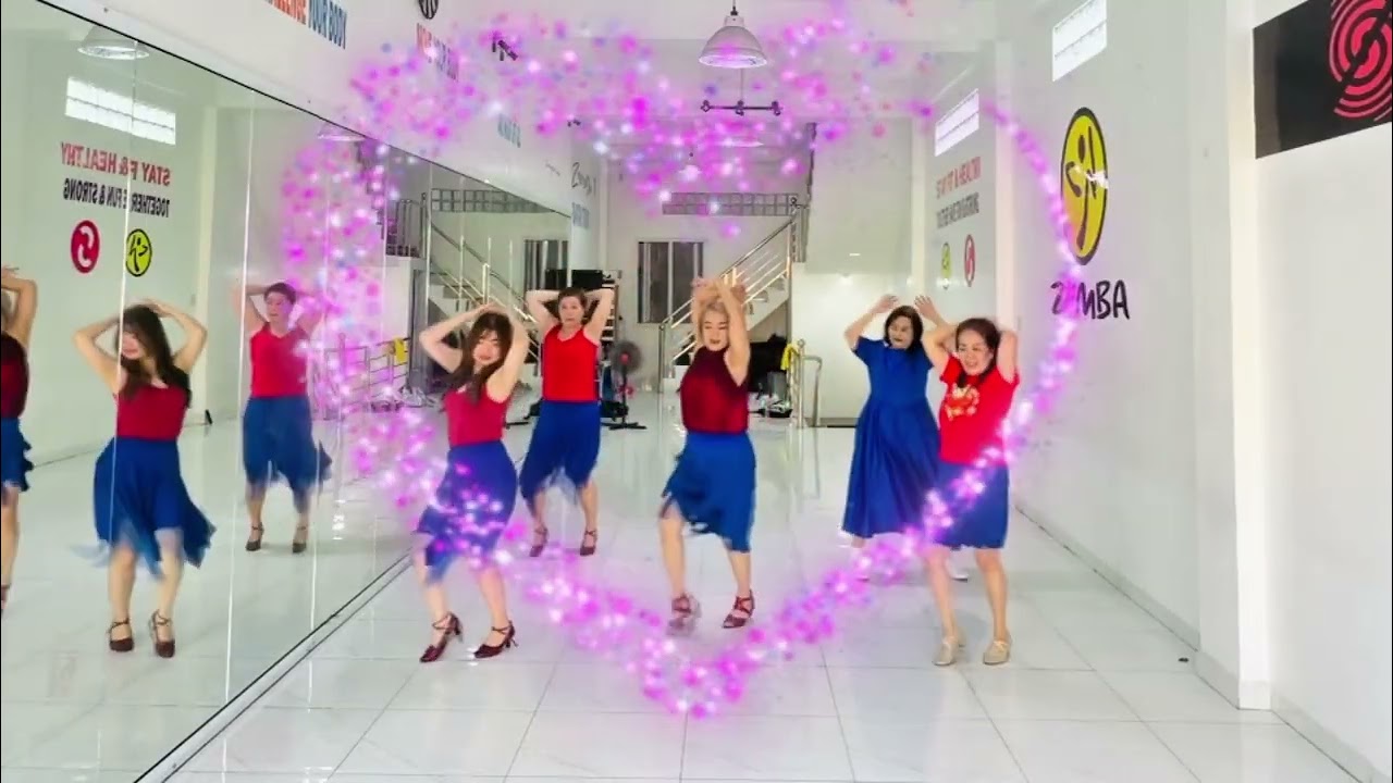 Ole ole ole Line Dance Demo by L'Amore Dance Club Siantar Studio