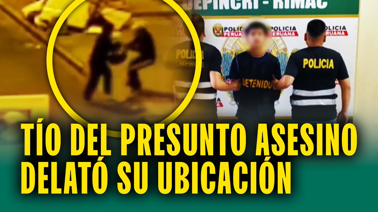 Lo persigue, lo asesina por su celular y fuga: T&iacute;o del presunto asesino delat&oacute; su ubicaci&oacute;n