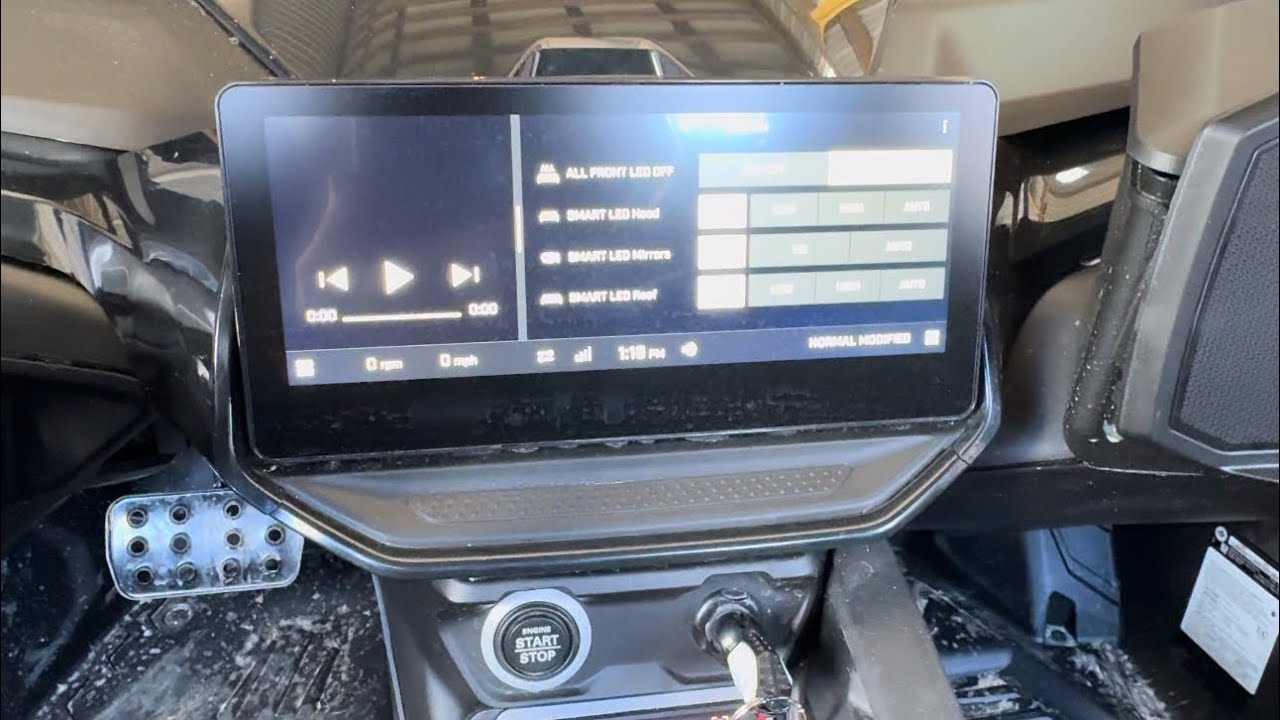 Can-am maverick r smart roof light fix