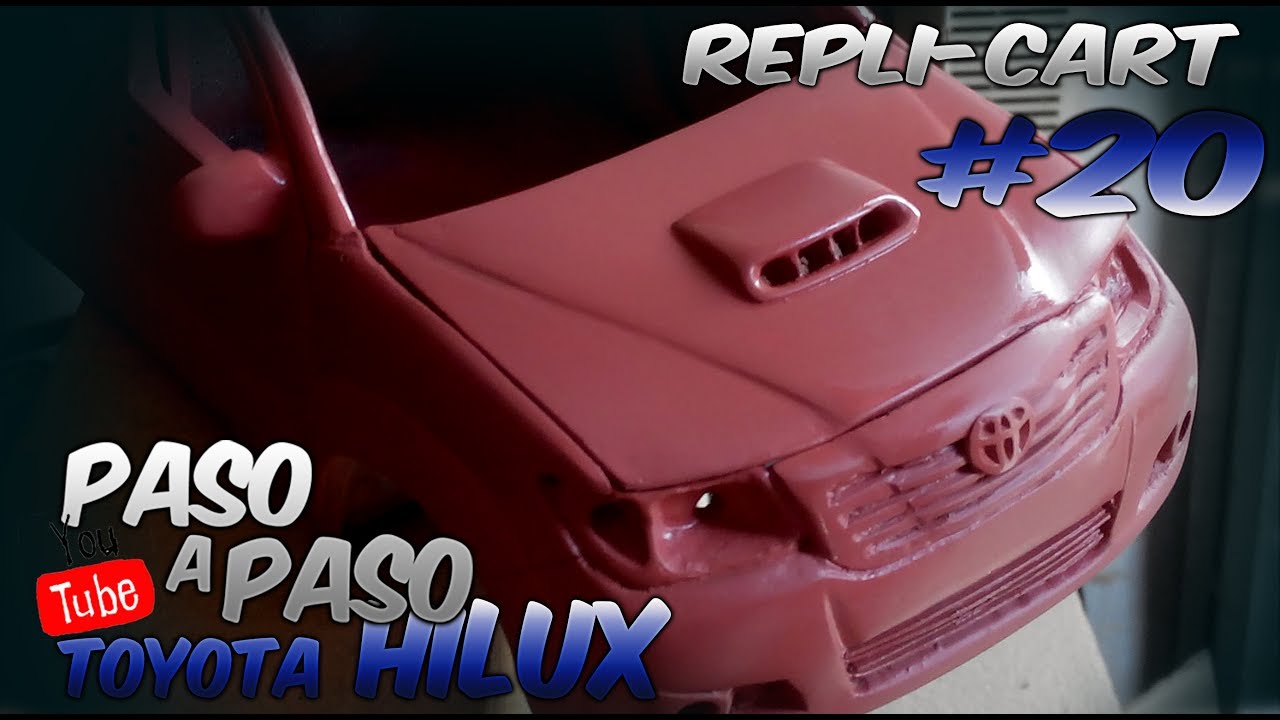 PASO a PASO #20 TOYOTA HILUX // REPLI-CART //PINTURA BASE