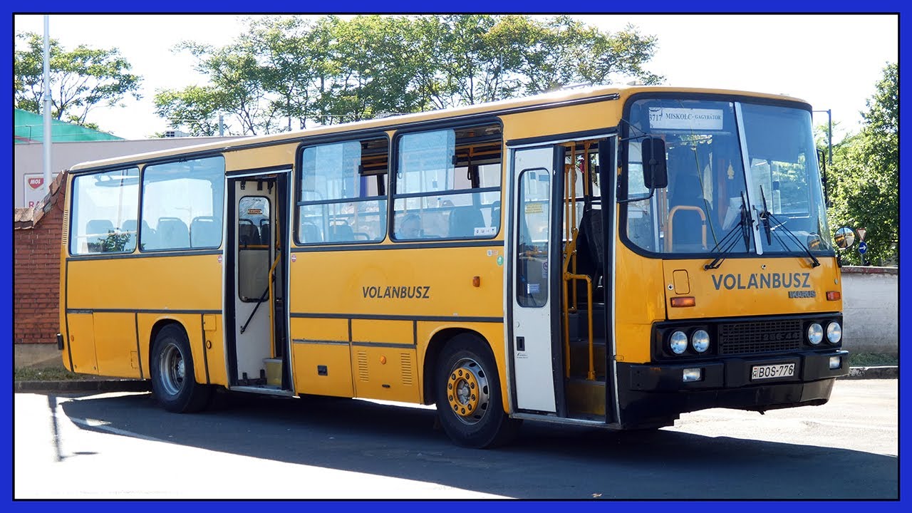 Utazás a BOS-776-al Sajóbábonyból Miskolcra (Ikarus 256.44)