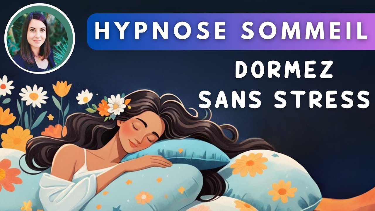 🟣DORMEZ Profond&eacute;ment sans STRESS : HYPNOSE Puissante pour un Sommeil Paisible 🌙